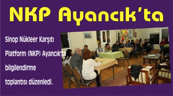 NKP Ayancık'ta 