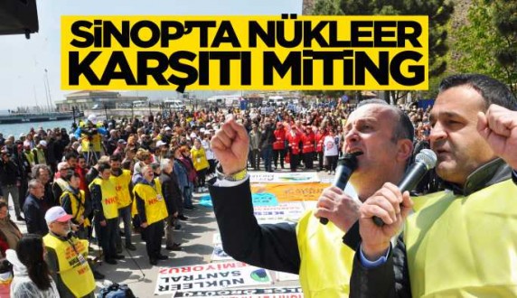 NKP'den nükleere hayır mitingi 