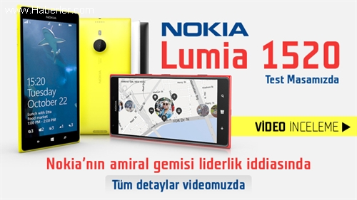 Nokia Lumia 1520 Video İnceleme "Nokia'nın Amiral Gemisi Liderlik İddiasında"