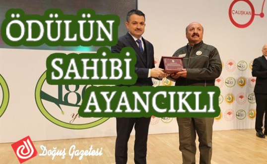 OGM 2018 Yılının En'leri Ödül Sahibi Ayancık'tan