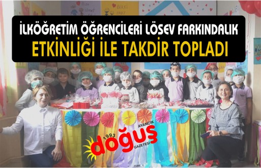 Öğrencilerden LÖSEVe destek için etkinlik