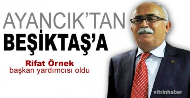 Rifat Örnek başkan yardımcısı oldu 