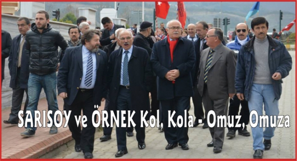 Rifat ÖRNEK, Seyhan Sabri SARISOY Kol Kola Omuz Omuza