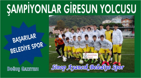 ŞAMPİYONLAR GİRESUN YOLCUSU