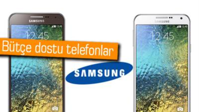 Samsung, yeni akıllı telefonları Galaxy E5 ve Galaxy E7'yi resmen açıkladı.