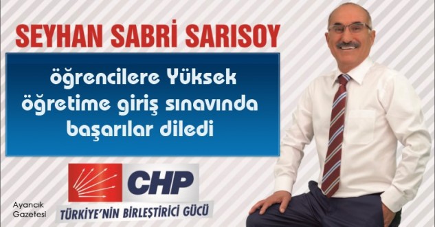 SARISOY BAŞARILAR DİLEDİ 