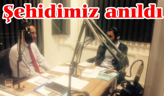 Şehit Aparagil ve tüm şehitlerimiz Radyo Uni57'de anıldı 