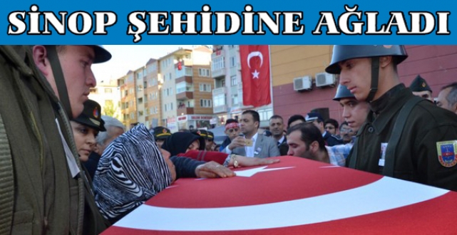 Şehit Uzman Çavuş Boyabatta son yolculuğuna uğurlandı