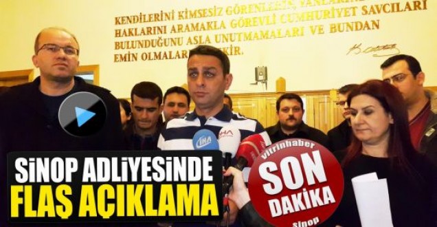 Sinop Cumhuriyet Başsavcısından FLAŞ açıklama