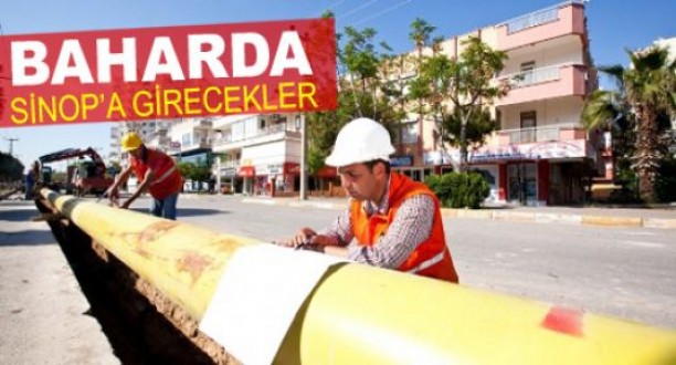 Sinop Doğalgaz Çalışmalarında Son Dönemeç