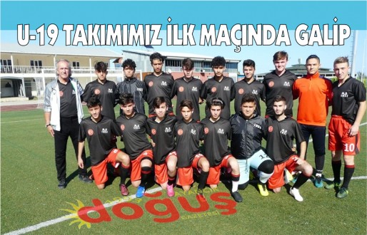 SİNOP FUTBOL SEZONU U-19 GRUBUYLA START ALDI