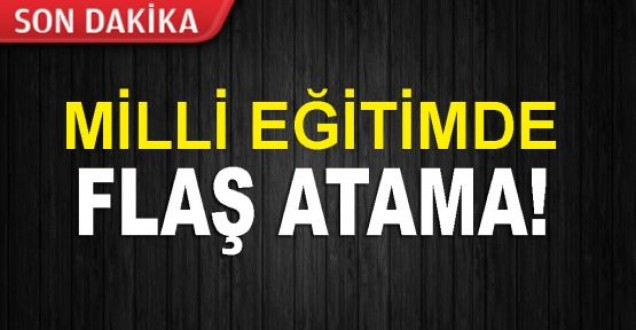 Sinop Milli Eğitimde flaş atamalar!