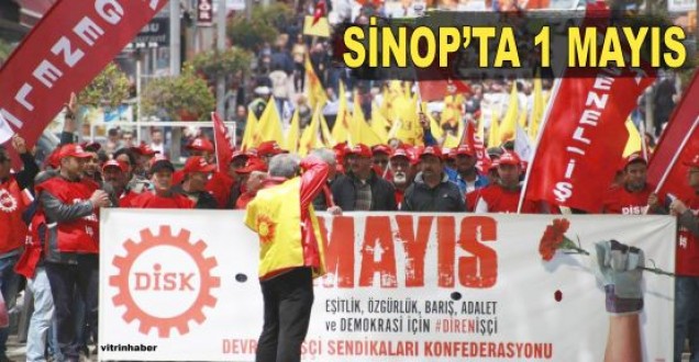 SİNOP'TA 1 MAYIS