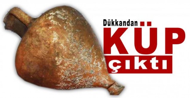 Sinop'ta amfora operasyonu