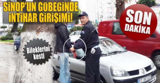 Sinop'ta bir asker, bileklerini keserek intihar girişiminde bulundu