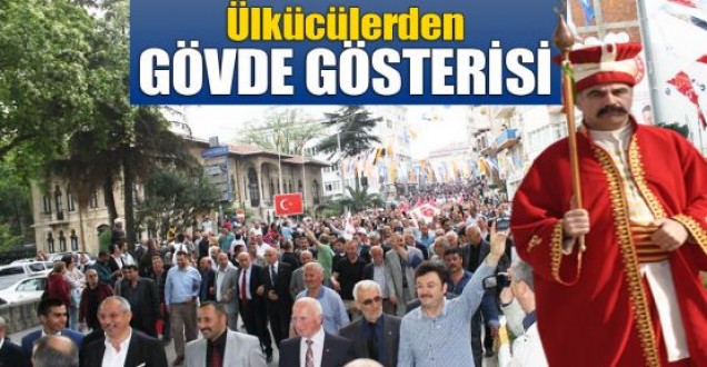 Sinop'ta büyük yürüyüş