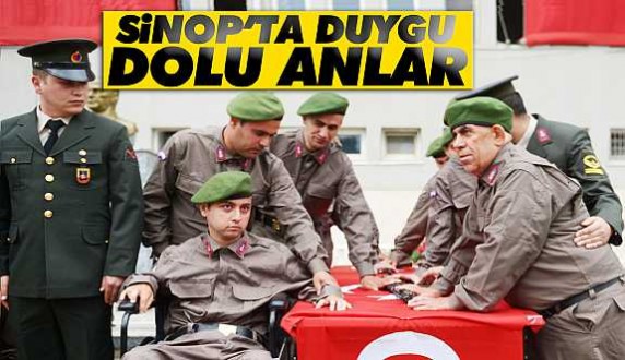 Sinopta engelliler asker oldu