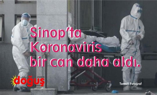 Sinop'ta korona bir can daha aldı