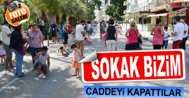 Sinop'ta "Sinopale-Ayda Bir Gün Sokak Bizim" etkinliği