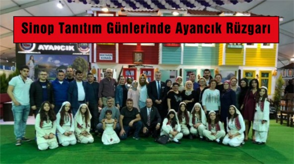 Sinop Tanıtım Günlerinde Ayancık Rüzgarı