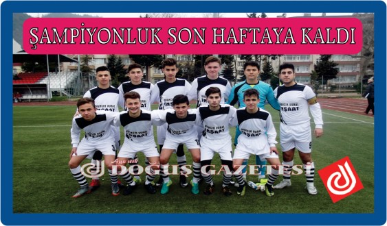 SİNOP U-17 LİGİNDE ŞAMPİYON SON HAFTA BELLİ OLACAK