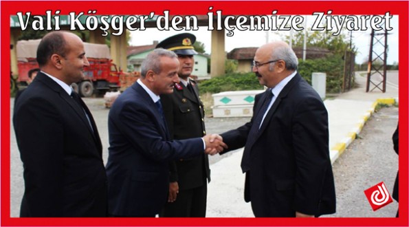 Sinop Valisi Köşger, İlçemize Ziyaretlerde Bulundu