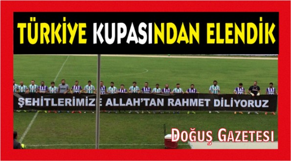 Sinopspor, Ziraat Türkiye Kupasına veda etti