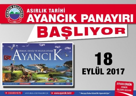 TARİHİ AYANCIK PANAYIRI BAŞLIYOR