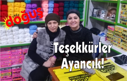 Teşekkürler Ayancık!