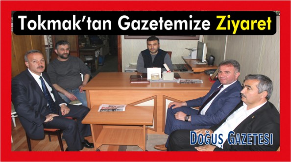 Tokmak'tan Gazetemize ziyaret