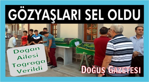 Trafik kazası geçiren aile toprağa verildi