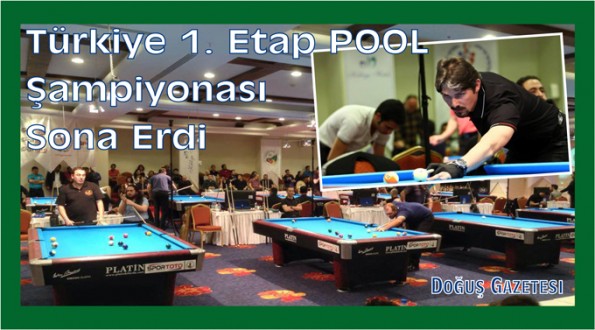 Türkiye 1. Etap POOL Şampiyonası Sona Erdi