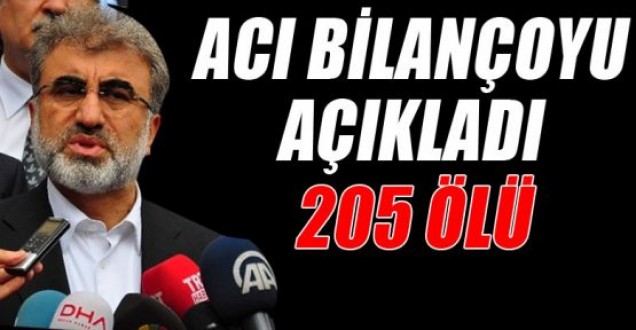 Türkiye 205 işçiye ağlıyor