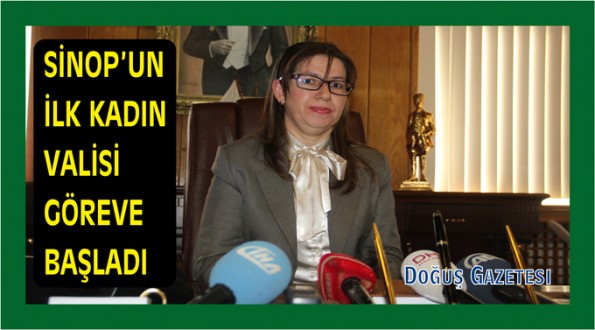 TÜRKİYE'NİN 3. KADIN VALİSİ GÖREVİNE BAŞLADI