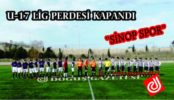 U-17 LİG PERDESİ KAPANDI. "SİNOP SPOR"