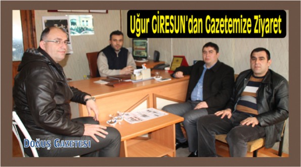 Uğur Giresun Gazetemizi Ziyaret Etti