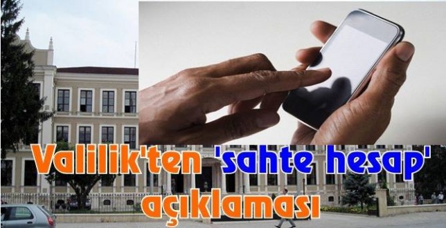 VALİNİN ADINI KULLANARAK TOPLU MESAJ ATTILAR