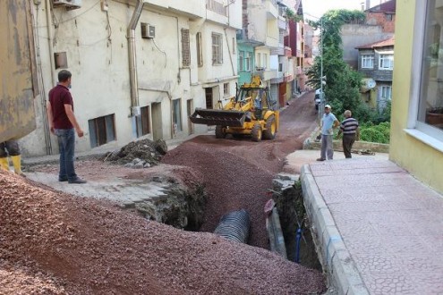 Yalı Mahallesi taşkından korunuyor