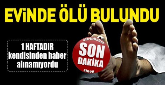 Yalnız yaşayan adam evinde ölü bulundu