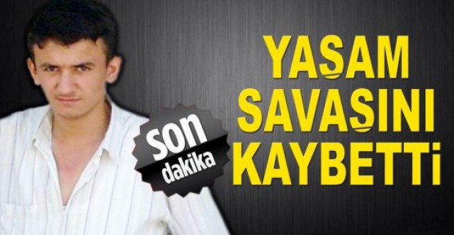 Yaralı genç kurtarılamadı
