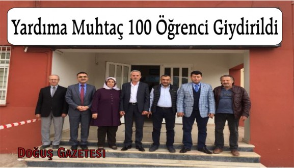 Yardıma Muhtaç 100 Öğrenci Giydirildi