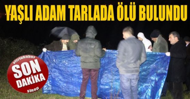 Yaşlı adam ölü bulundu