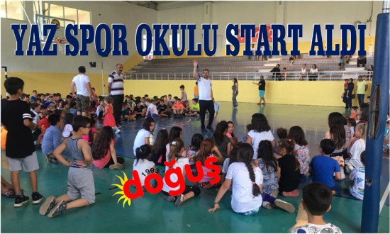 Yaz Spor Okulu Başladı