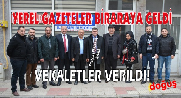 YEREL GAZETELER BİRARAYA GELDİ, HUKUKİ SÜREÇTE ANLAŞTI!